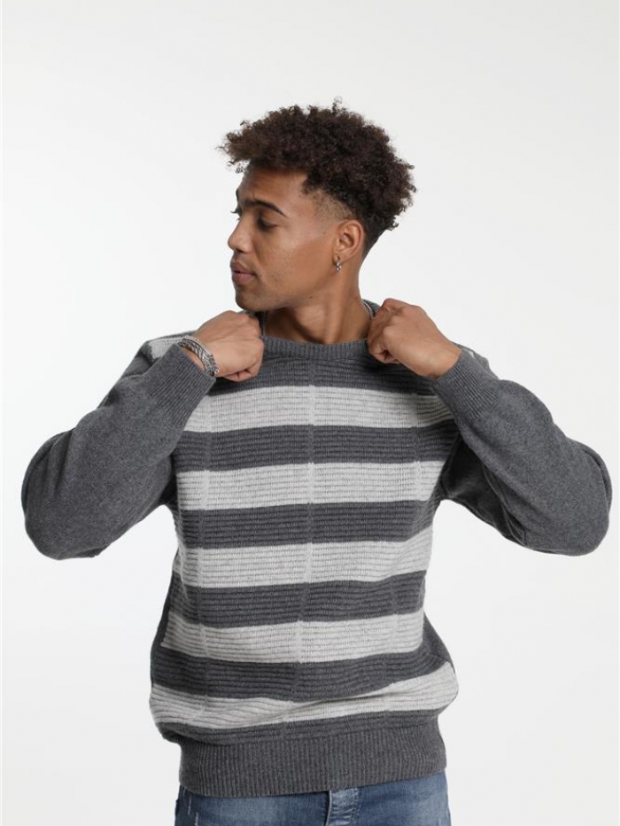 Μπλούζα πλεκτή, μάλλινη.