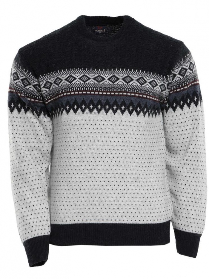 Μπλούζα πλεκτή, μάλλινη.