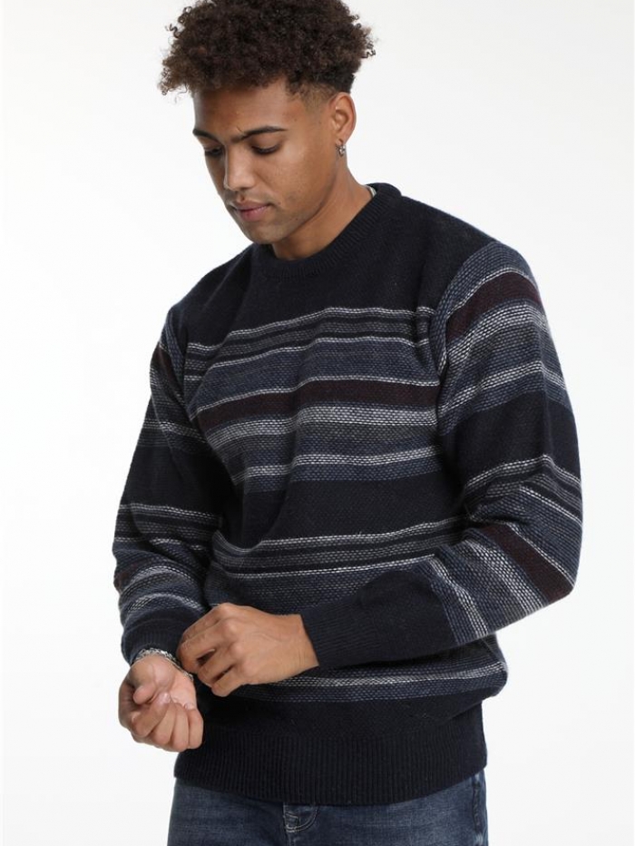 Μπλούζα πλεκτή, μάλλινη.