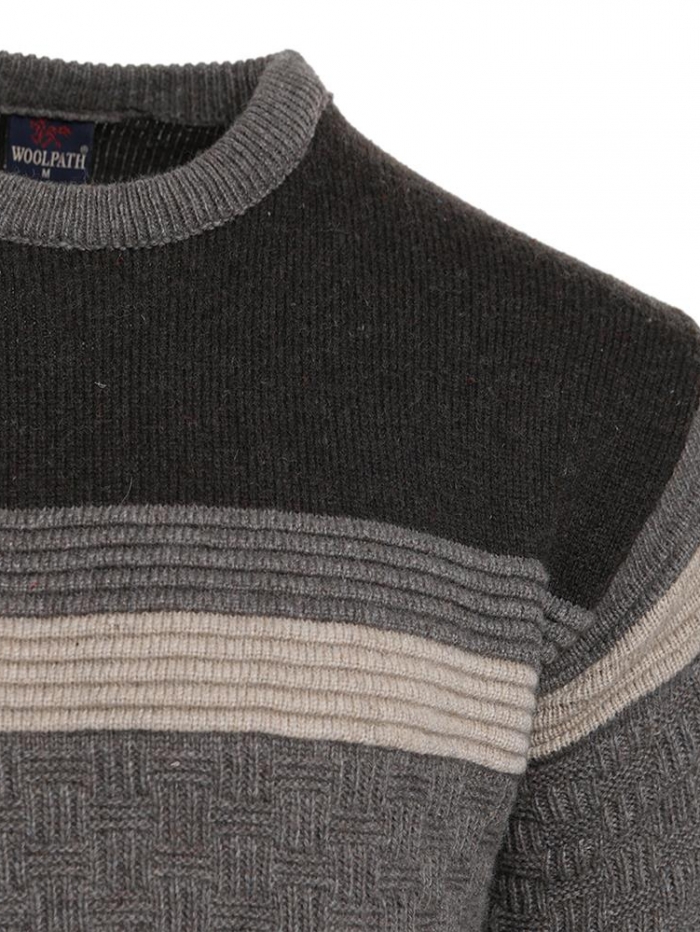 Μπλούζα πλεκτή, μάλλινη.