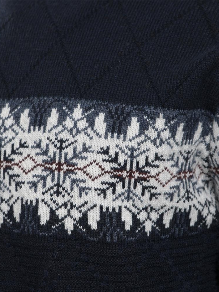 Μπλούζα πλεκτή, μάλλινη.