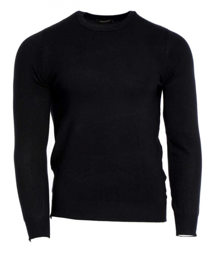 Μπλούζα πλεκτή σε λαιμόκοψη