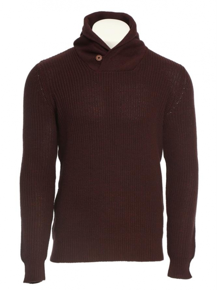 Μπλούζα πλεκτή, βαμβακερή Double.