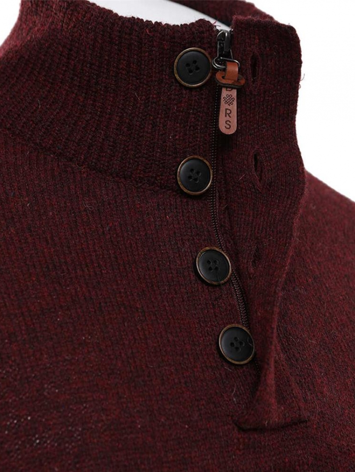 Μπλούζα πλεκτή, μάλλινη.