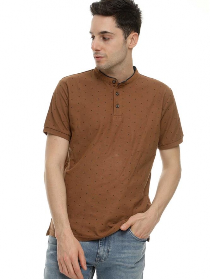 Μπλούζα polo 'mao & allover' Double