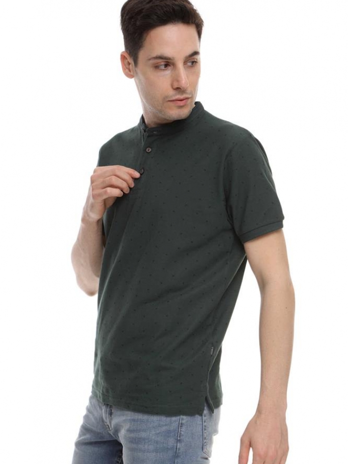 Μπλούζα polo 'mao & allover' Double