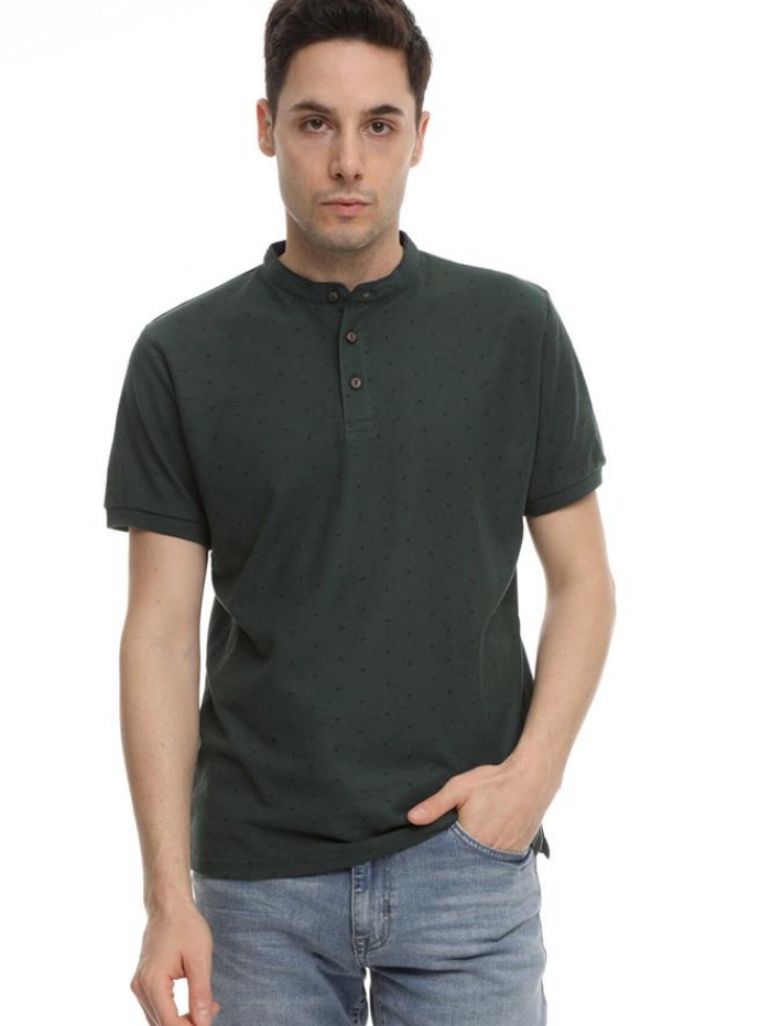 Μπλούζα polo 'mao & allover' Double