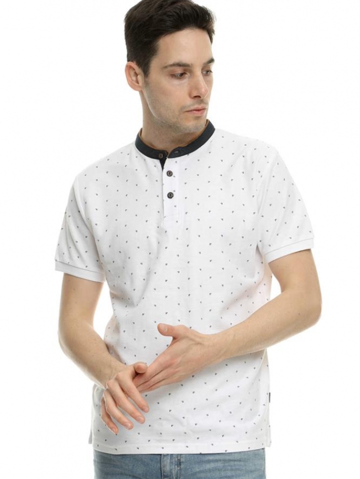 Μπλούζα polo 'mao & allover' Double