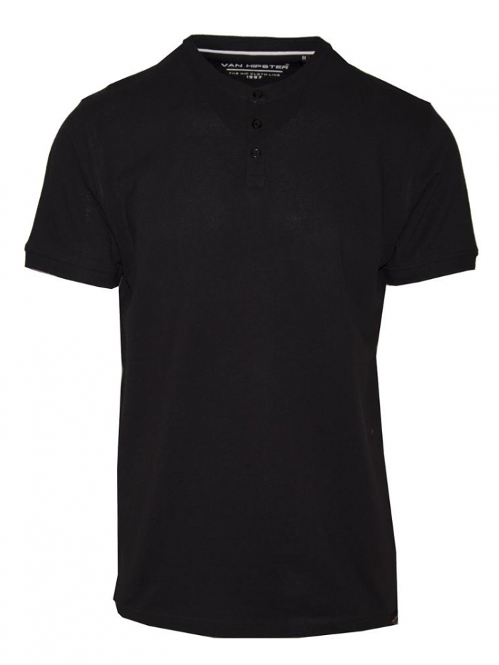 Μπλούζα polo με παπαδιστικο γιακα Van Hipster