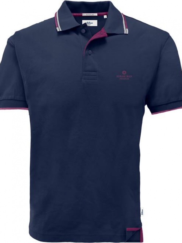 Μπλούζα polo με τύπωμα στο στήθος Rebase(3XL-6XL)