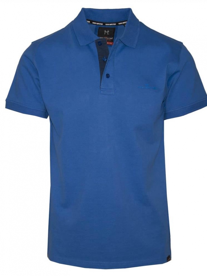 Μπλούζα polo μονόχρωμη Van Hipster