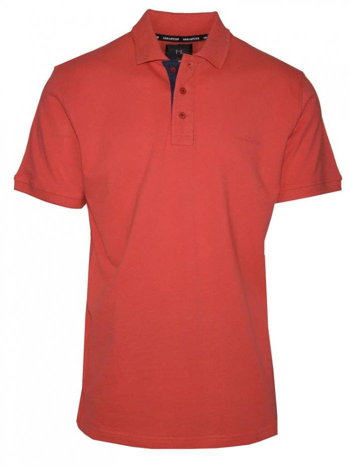 Μπλούζα polo μονόχρωμη Van Hipster
