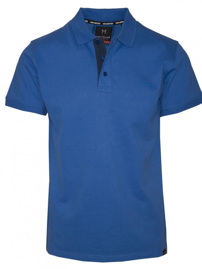 Μπλούζα polo μονόχρωμη Van Hipster