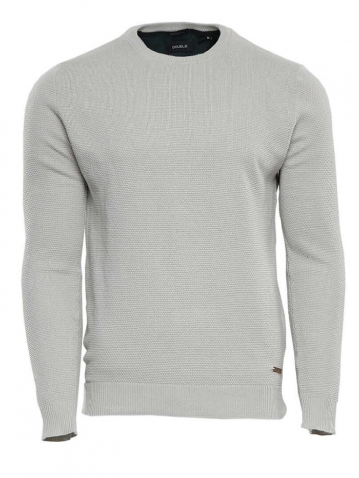 Μπλούζα βαμβακερή σε λαιμόκοψη Double