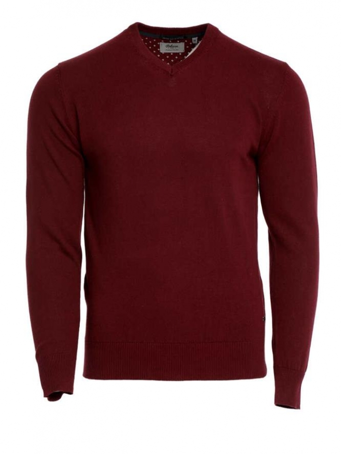 Μπλούζα βαμβακερή σε V neck Double.