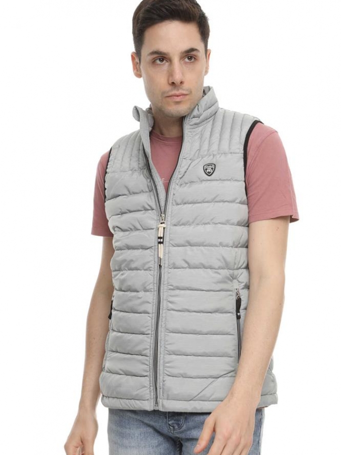 Μπουφάν αμάνικο Double.