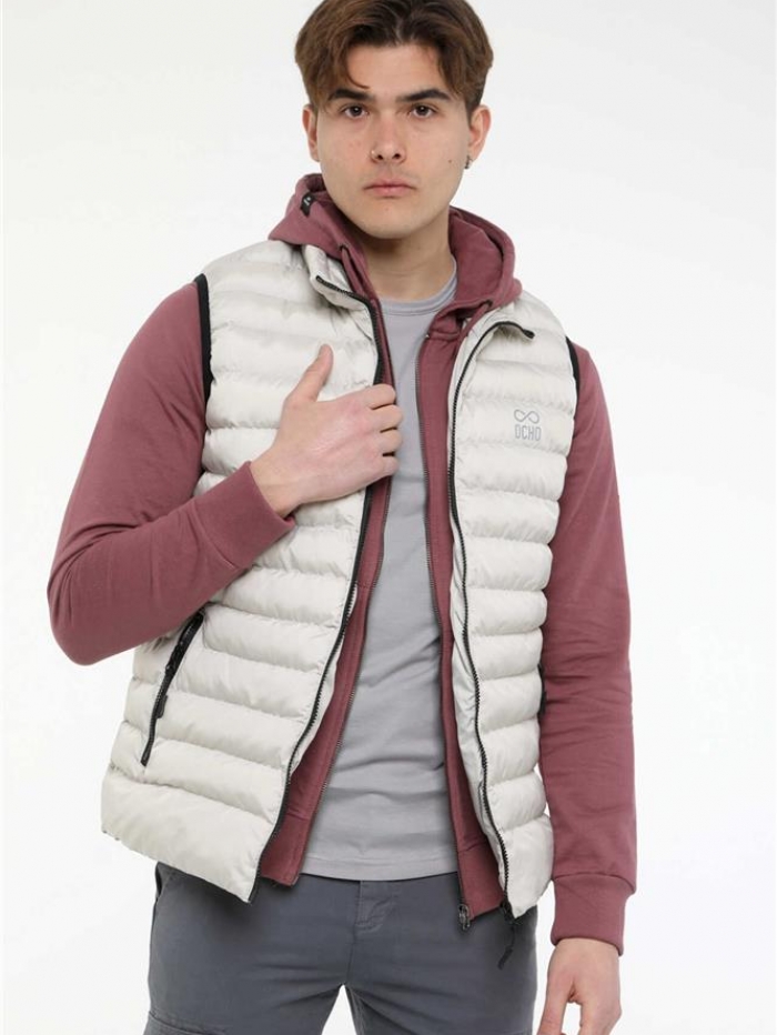 Μπουφάν αμάνικο χωρίς κουκούλα