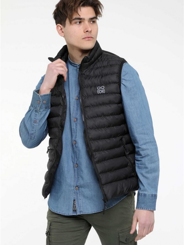 Μπουφάν αμάνικο χωρίς κουκούλα