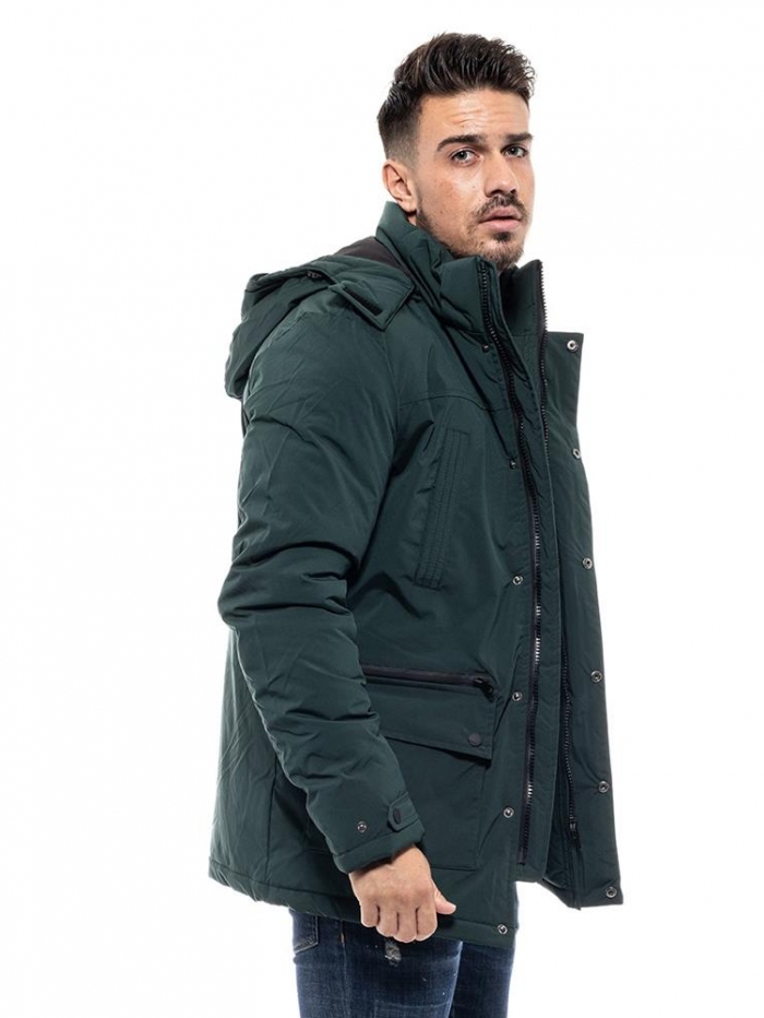 Μπουφάν demi μαύρο Biston