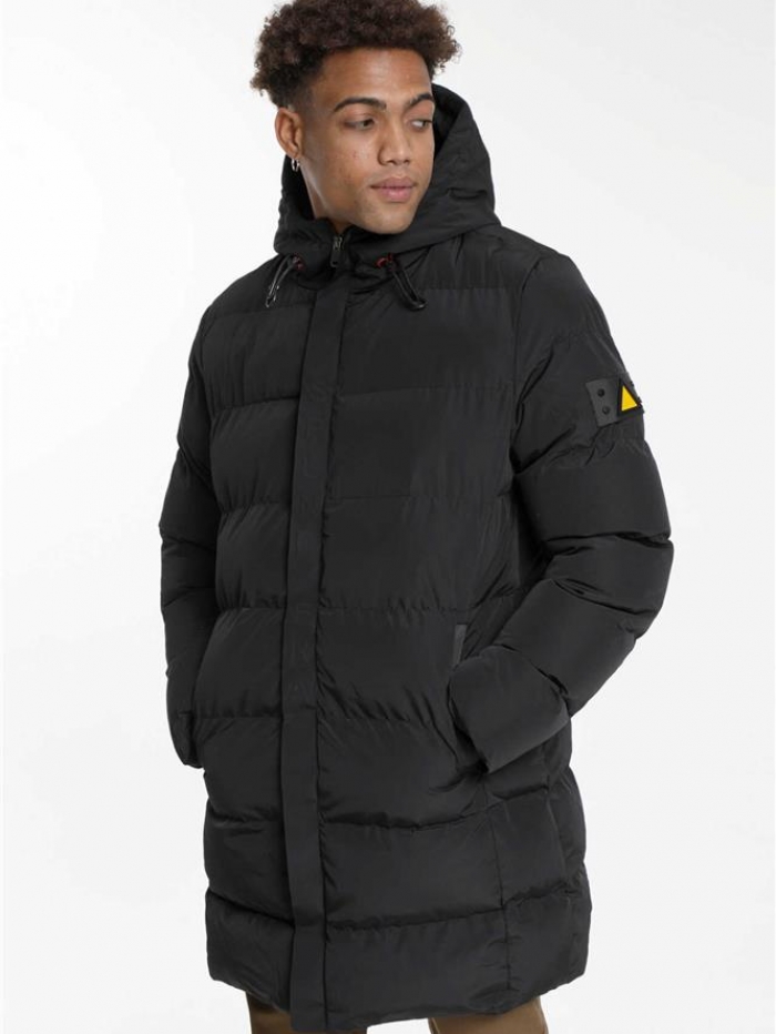 Μπουφάν φουσκωτό μακρύ
