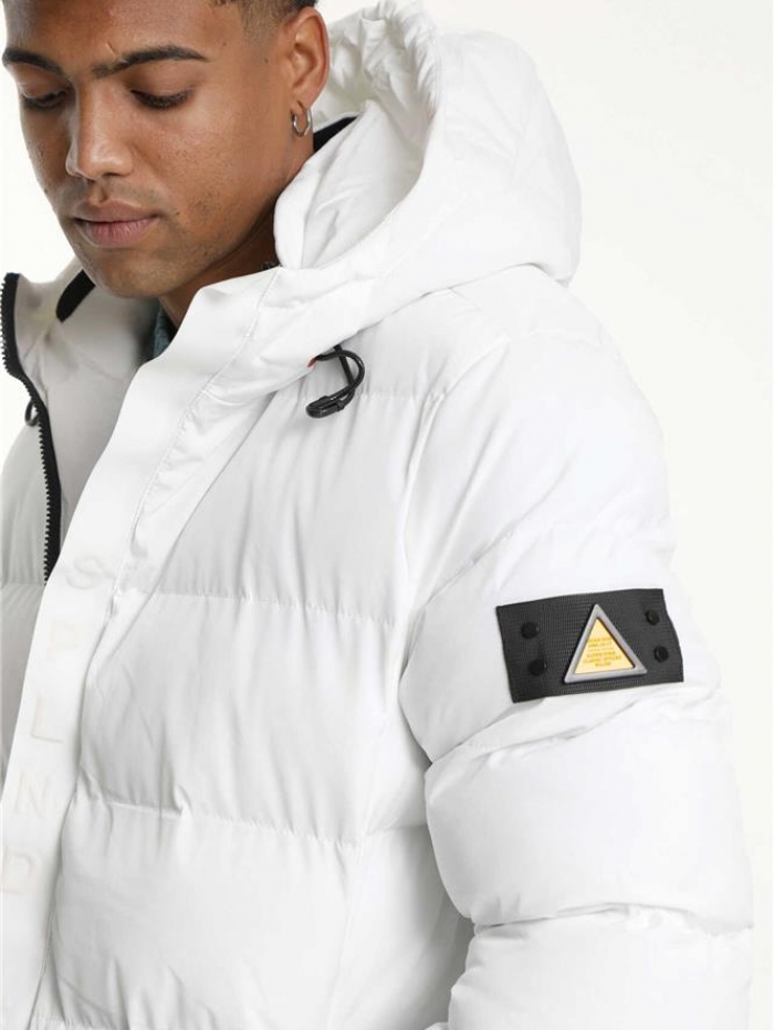 Μπουφάν φουσκωτό μακρύ