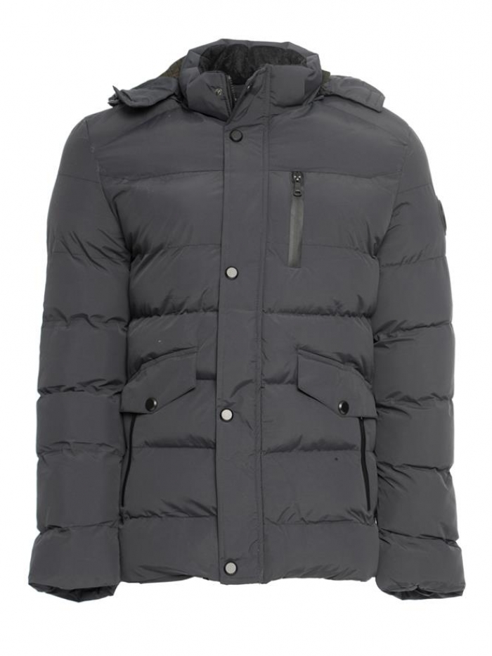 Μπουφάν ημίκοντο, φουσκωτό Double.