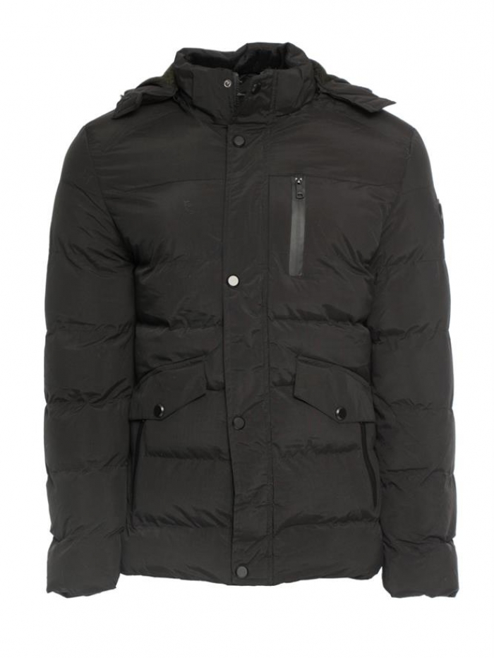 Μπουφάν ημίκοντο, φουσκωτό Double.