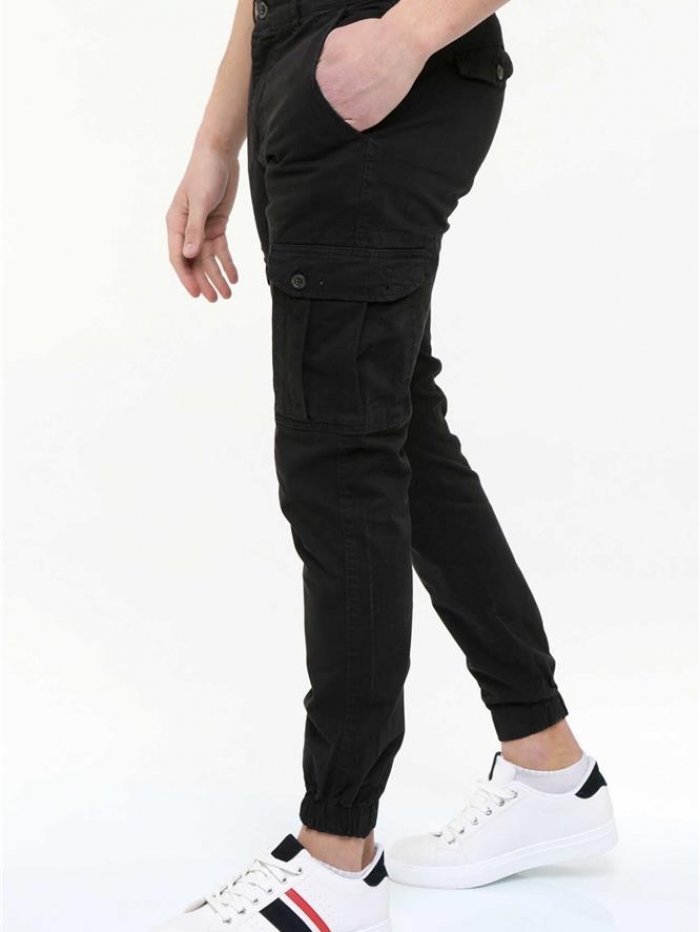 Παντελόνι cargo με λάστιχο.