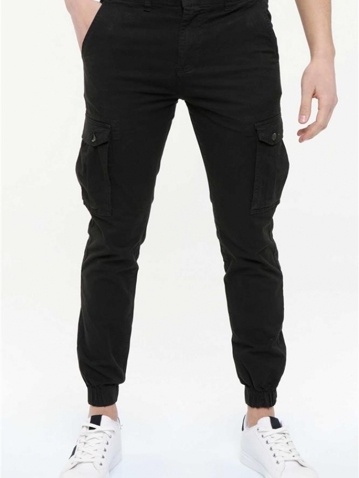 Παντελόνι cargo με λάστιχο.