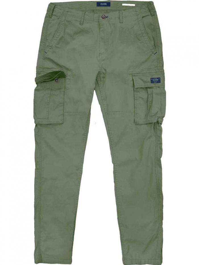 Παντελόνι Cargo χωρίς λάστιχο Double