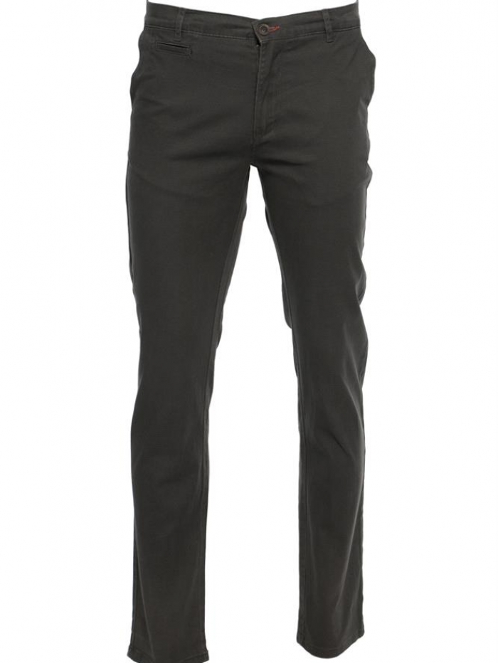 Παντελόνι Chinos με allover τύπωμα Double.