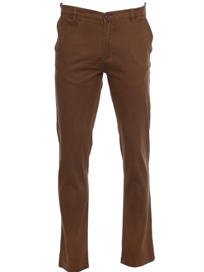 Παντελόνι Chinos με allover τύπωμα Double.