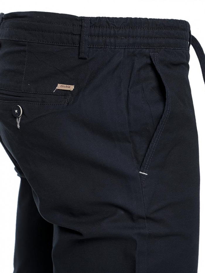 Παντελόνι chinos με λάστιχο στη μέση Double