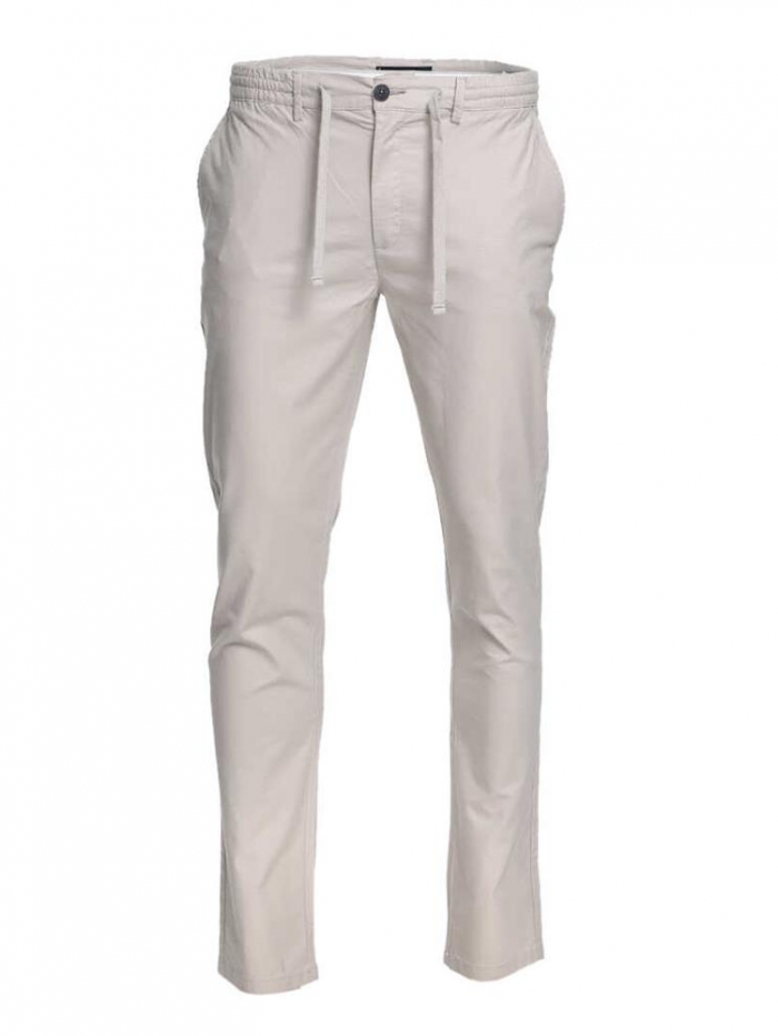 Παντελόνι chinos με λάστιχο στη μέση Double