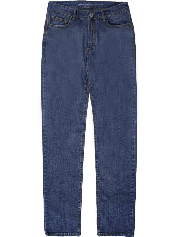 Παντελόνι jeans regular fit Double.