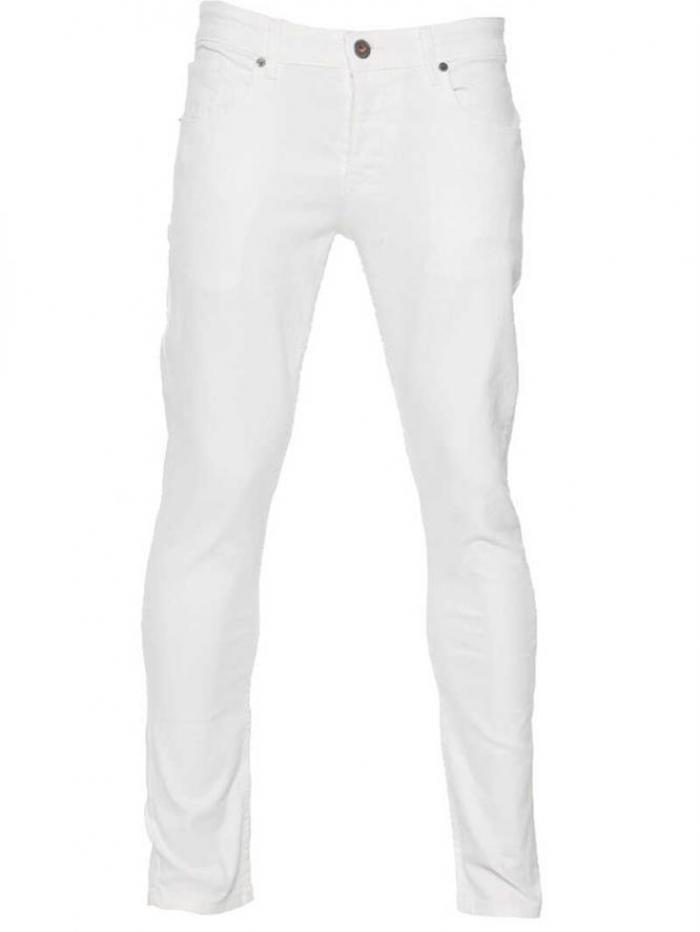 Παντελόνι τζιν λευκό, skinny