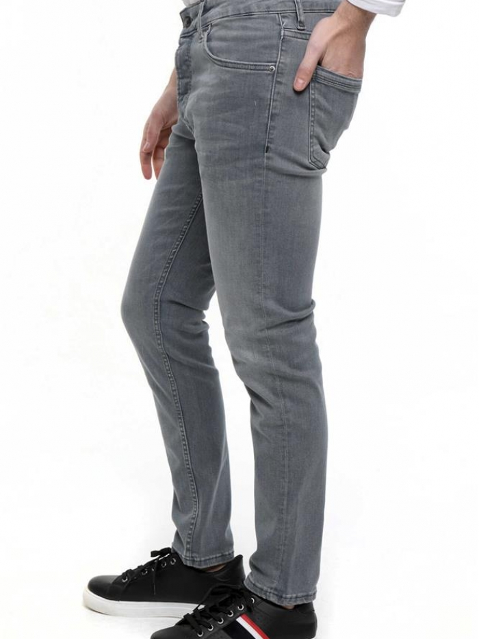 Παντελόνι τζιν slim fit με ξεθωριάσματα