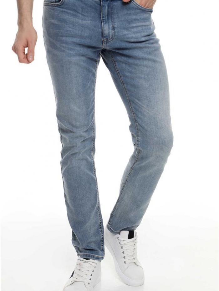 Παντελόνι τζιν με ξέβαμμα Marcus