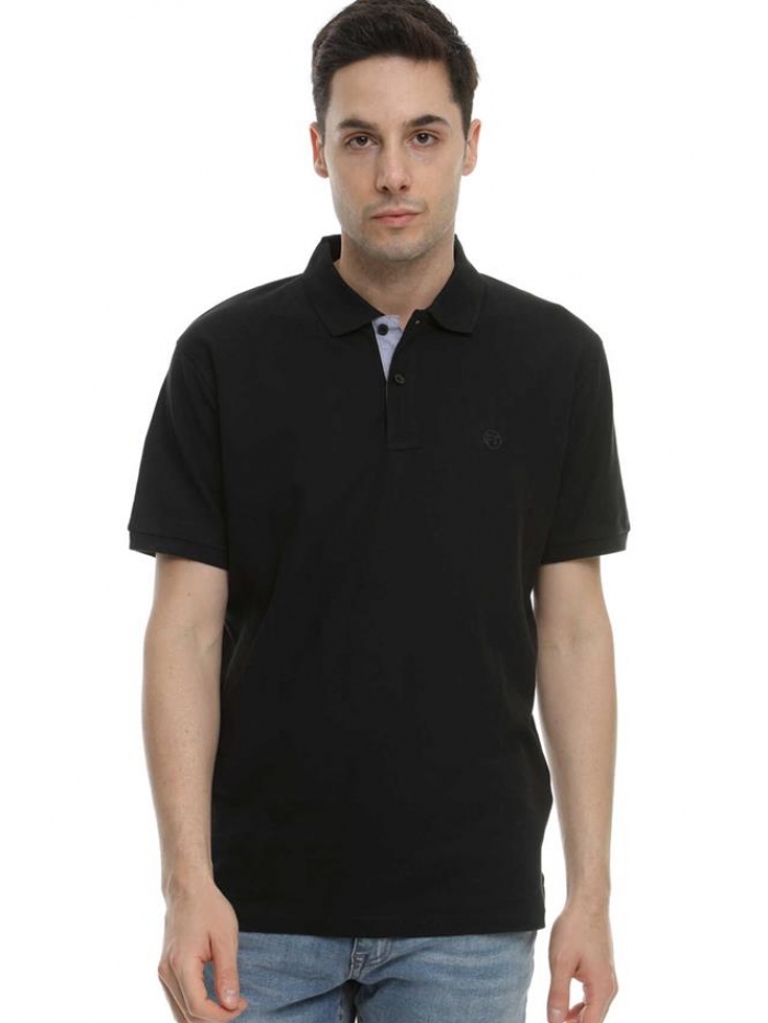 Polo μονόχρωμο Frank Tailor