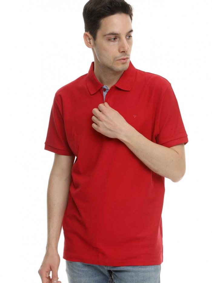 Polo μονόχρωμο Frank Tailor