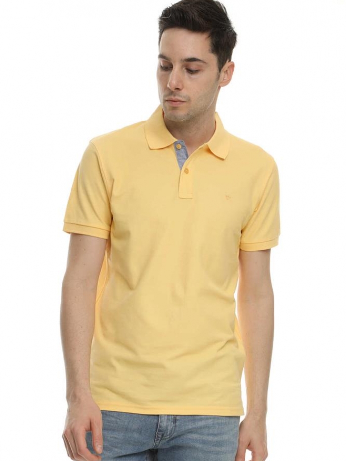 Polo μονόχρωμο Frank Tailor