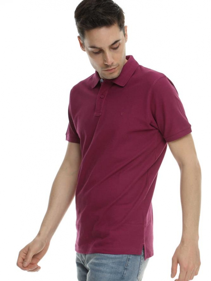 Polo μονόχρωμο Frank Tailor