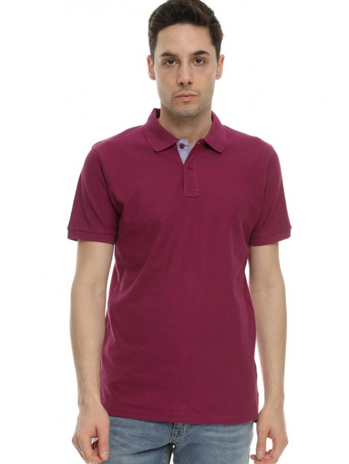 Polo μονόχρωμο Frank Tailor