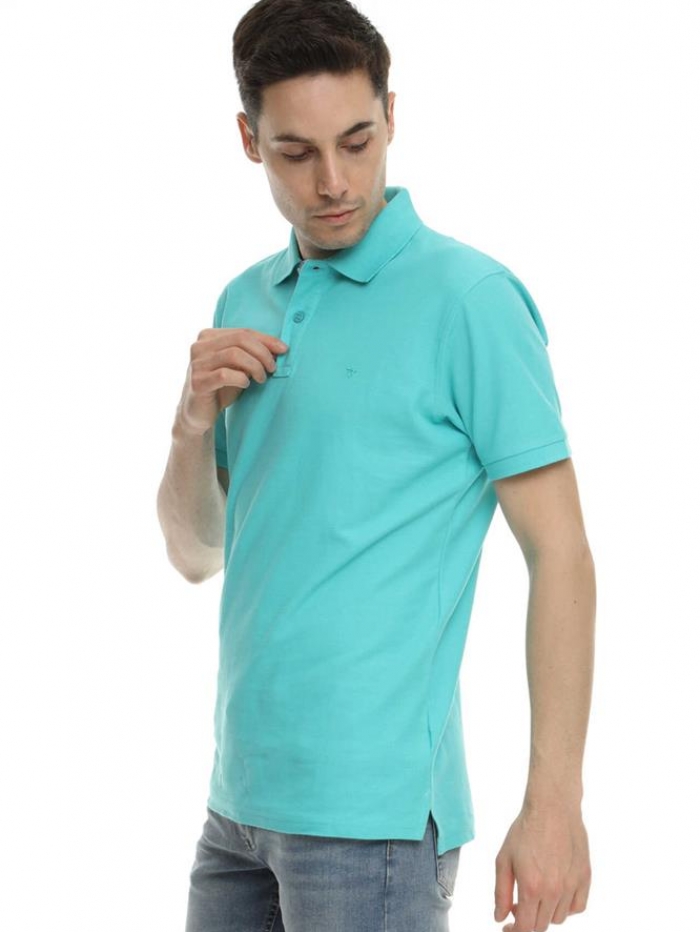 Polo μονόχρωμο Frank Tailor