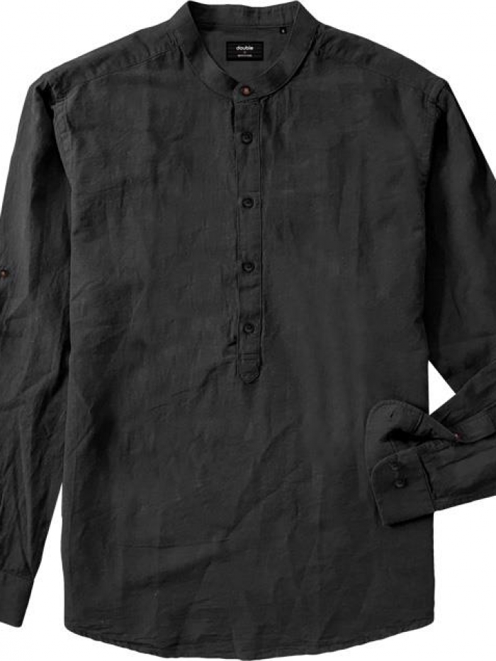 Πουκαμίσα λινή Double