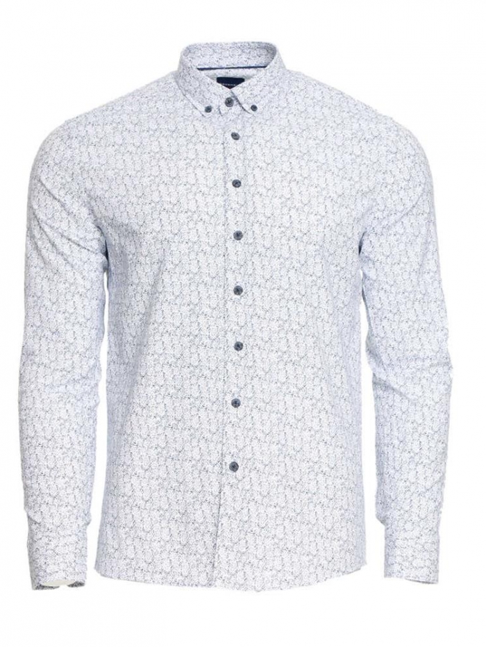 Πουκάμισο εμπριμέ slim fit