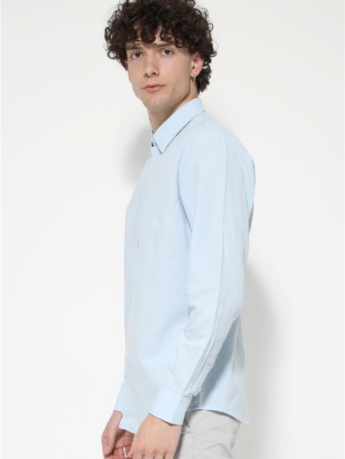 Πουκάμισο λινό Double