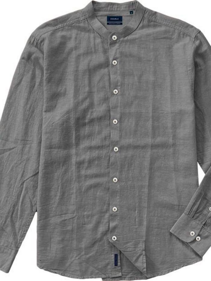 Πουκάμισο λινό με mao γιακά Double