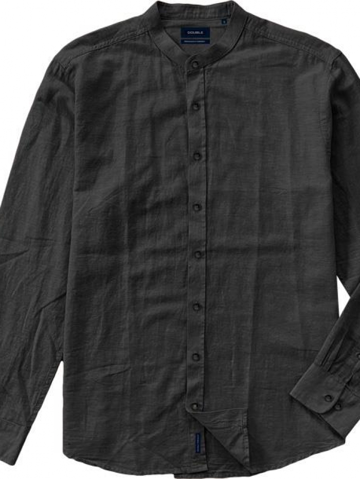 Πουκάμισο λινό με mao γιακά Double