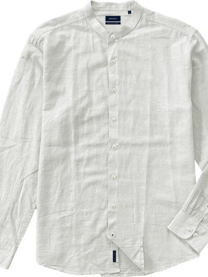 Πουκάμισο λινό με mao γιακά Double